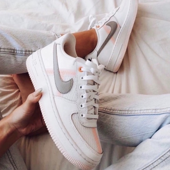 nike air force 1 white youth 5